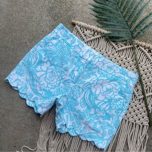 Talbots Flower Print Shorts Size 10